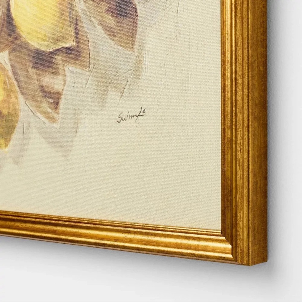 16"x20" Lemons Vintage Framed Wall Art - Picture 3 of 9